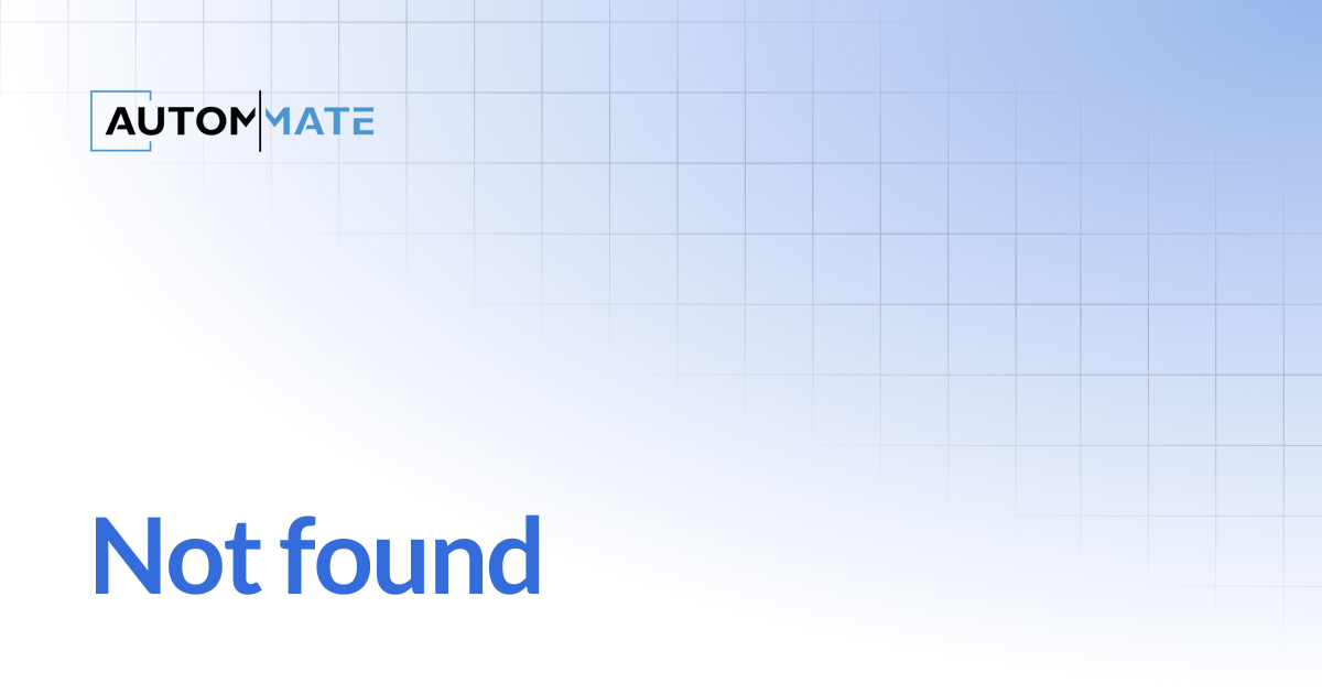 Autom Version | Autom Mate Documentation Center